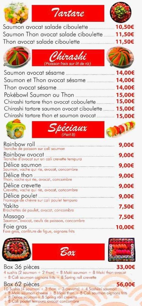 Kohkongsushi - Menu Image 3